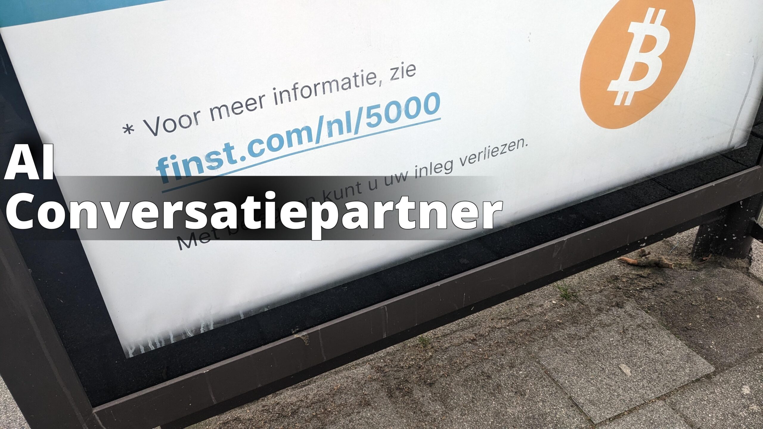 Finst cryptoplatform reclame, Molenlaankwartier, Rotterdam (2023) 02 - a sign that is on the side of